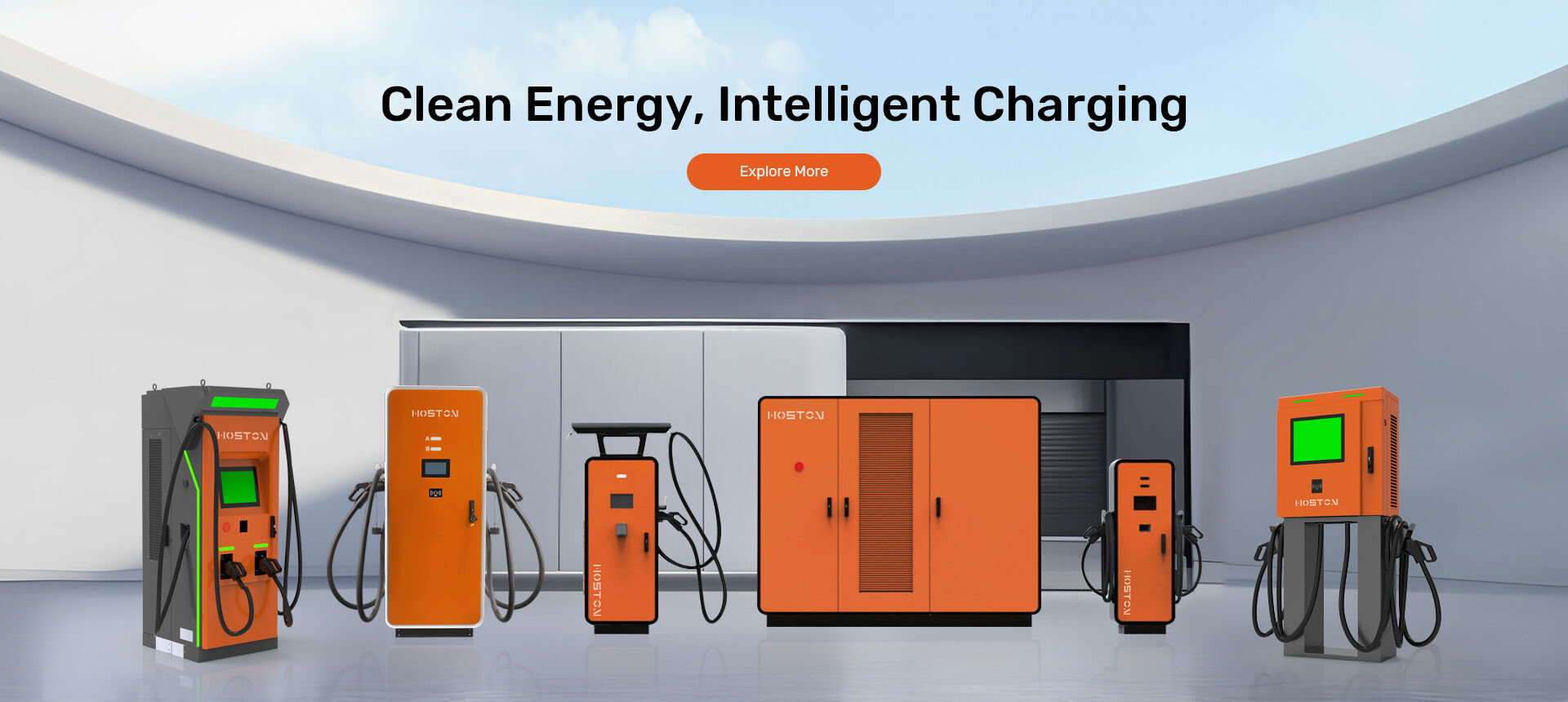 Green energy charging station